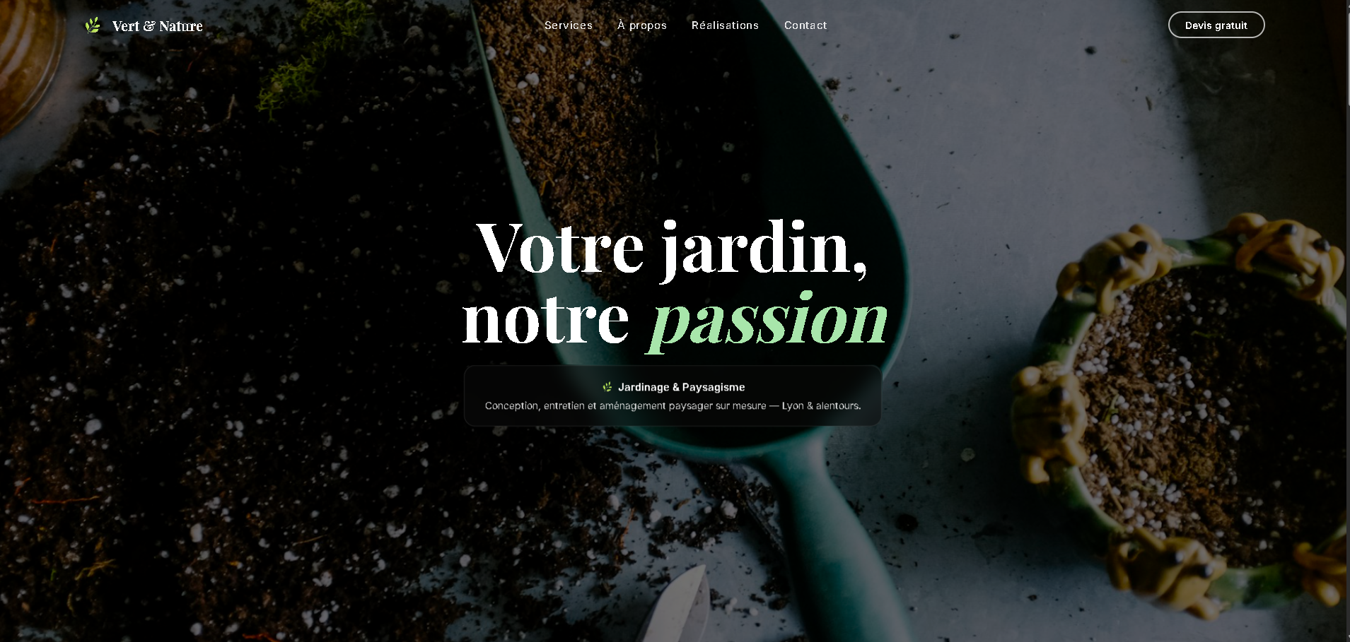 Jardinier Pro